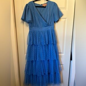 Jessakae Maxi Dress Size Large. EUC.